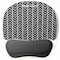 Fellowes Photo Gel Mouse Pad Wrist Rest with Microbanreg  Black Chevron, Black FEL9549901 - alternate 2