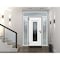 Vdomdoors Steel Door Ballucio 6644 Natural Oak 2 Side and Top Exterior Window Sidelite Entry Door Painted W12 BALLUCIO6644EXD-OAKW-W12+36+12xH80+16-RH-I - alternate 5