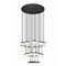 Z-Lite Renaud Matte Black 27 Light Chandelier 827P6-27R-MB-LED - alternate 1