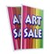 Signmission Art Sale, Plastic Signs Only 24 Inch x 36 Inch, Corrugated Plastic, 2PK CSB-2436-2PACK-Art Sale - alternate 1