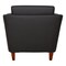 Office Star Products Lounge Seating Club Chair, Black Faux Leather SL59401-U65 - alternate 7