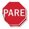 Signmission Pare, 4 inch X 4 inch, Vinyl Decal, 2PK OC-D-2PACK-4-204 - alternate 1
