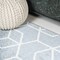 Jonathan Y Tumbling Blocks Modern Geometric Light Blue/White 3 ft. x 5 ft. Area Rug SEU101C-3 - alternate 4