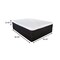 Homeroots 13" Hybrid Pocket Coil Gel Memory Foam Mattress 391640 - alternate 6