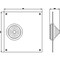 Siemens ALPHA 1250 DIN cable entry flange for lower flange opening in the floor 8GK9100-0KK14 - alternate 2