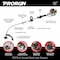 Prorun 25.4cc 15-in. Gas-Powered 2-Cycle Curved Shaft Trimmer PCST215 - alternate 5