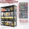Wrightmaster 47.2in.*18in.*78in. Heavy Duty 5-Tier Garage Shelving with Adjustable Height ZoroP463322 - alternate 7