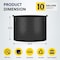 Ipower 10 Gallon Grow Bags 300G Thickened Sturdy Plant Fabric Pots with 20 Labels and Handles, 20PK GLGROWBAG10X5BLKV5X4 - alternate 6