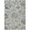 Homeroots 8' X 10' Taupe Navy Blue And Denim Blue Floral Washable Indoor Outdoor Area Rug 589509 - alternate 5