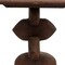 Homeroots 22" Brown Distressed Solid Wood Square End Table 634153 - alternate 5