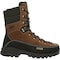 Rocky Waterproof Boot, 9 M, Leather, 10 in H, Brown Black RKS0529 - alternate 1