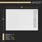 Anzzi 76'' x  45-48'' Sliding Frameless Shower Door in Polished Chrome with Alcove Right Drain Shower Base  SD-5901103R-CH - alternate 9