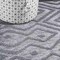 Jonathan Y Balansat Moroccan Diamond Dark Gray 5 ft Round Indoor/Outdoor Area Rug IBZ100A-5R - alternate 4