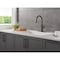 Delta Nicoli Single Handle Pull-Down Kitchen Faucet, 11.06 in, Matte Black 19867LF-BL - alternate 5