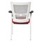Office Star Products 8810W ProGrid Mesh Back Visitors Chair, White/ Red 8810W-9 - alternate 4