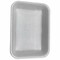 Gen Meat Trays, No 4P, 9.5 x 7.19 x 1.2, White, 500PK 4PWH - alternate 1