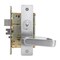 Trans Atlantic Co. DXML Series RightHand HeavyDuty Commercial Mortise Lock W/ Escutcheon Handleset Grade 1 Entry in BC DL-DXML53SERH-US26D - alternate 5