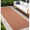 Homeroots 12' Terracotta Indoor Outdoor Area Rug 522590 - alternate 8