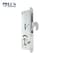 Ecs Hardware Narrow-Stile, 1-1/8in BACKSET, Hook Bolt Lock Zinc Plated 5ply Laminated Steel Bolt, w/2 Al Faceplates ECSH-ZINC-1-8AL-13 - alternate 2