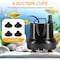 Simple Deluxe HealSmart 800GPH Ultra Quiet Submersible Pump, Bottom Intake Design, 9.8ft High Lift, 60W Fountain LGPUMP800GBOTM - alternate 5