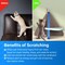 Scratchme Cat Scratcher Post Board, Mount Fuji Shape Cat Scratching Lounge Bed, Durable Pad Prevent PTFURNSCRATPADMOUTAIN - alternate 4