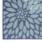 Homeroots 9' X 12' Navy Blue Floral Indoor Outdoor Area Rug 573232 - alternate 7