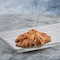 Smarty Had A Party 11" x 16" Clear Rectangular with Groove Rim Plastic Serving Trays (24 Trays), 24PK 7924-CASE - alternate 6