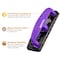 Bostitch EZ Squeeze Reduced Effort 3-Hole Punch, 12 Sheets, Purple 2105 - alternate 7