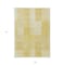 Homeroots 9' X 12' Gold Wheat And Ivory Striped Washable Indoor Outdoor Area Rug 581651 - alternate 8