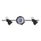 Canarm Three Light Track, 50W, 22-1/2x8-1/2x5" IT622A03ORB10 - alternate 4