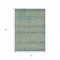 Homeroots 3' X 5' Teal Blue Gold And Taupe Southwestern Washable Indoor Outdoor Area Rug 615980 - alternate 7