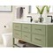 Amerock Carrione 6-5/16 in 160 mm Center-to-Center Marble Black/Golden Champagne Cabinet Pull BP36650MBKBBZ - alternate 3