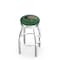 Holland Bar Stool Co 30" Chrome UAB Swivel Bar Stool, Accent Ring L8C3C30AlaBir - alternate 1