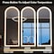 Simple Deluxe Arched Full Length Mirror with LED Lights, 60'x16' Floor Mirror with Stand, Body Floor Mirror with 3A88MIROGZ1660NWHT - alternate 6
