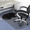 Floortex Chair Mat, Contoured, Without Floor, Clear FCA11S - alternate 1