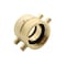 Firesafe 1-1/2" Female NH/NST X 1-1/2" Female NPSH Brass Double Swivel Fire Hose/Hydrant Adapter w/Pin Lug 8612011 - alternate 3