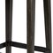 Homeroots 30" Black Iron and Solid Wood Backless Bar Height Bar Chair 605921 - alternate 5