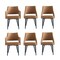 Manhattan Comfort 6-Piece Tremont Dining Chair in Saddle 6-DC104-SD - alternate 8