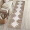 Jonathan Y Peyton Minimalist Geometric Totem Non-Slip Machine-Washable Beige/Cream 2 ft. x 8 ft. Runner Rug WSH510L-28 - alternate 1
