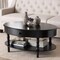 Baxton Studio Malinda Classic Black Wood 1-Drawer Coffee Table with Spindle Legs 253-14070-ZORO - alternate 9