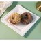 Kitch 24/7 Disposables White Square Molded Fiber Plate, 8 inch, 500PK KC-8X8P-NPAW - alternate 3