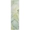 Homeroots 8' Runner Green Abstract Washable Non Skid Indoor Outdoor Runner Rug 559380 - alternate 8
