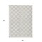 Homeroots 9' X 12' Ivory And Gray Polka Dot Washable Indoor Outdoor Area Rug 595239 - alternate 5