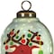 Homeroots Festive Glitter Reindeer with Lights Hand Painted Mouth Blown Glass Ornament 477465 - alternate 6