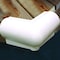 Taylor Made MOLDED 90DEG DOCK CORNER 6IN X 6IN PVC WHT 46015 - alternate 2