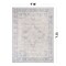 World Rug Gallery Blue and Ivory Medallion Rug - Machine Washable, Flat Pile, Family Friendly 9 ft x 12 ft WR172BLUE9X12 - alternate 9