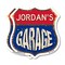 Signmission Jordan's Garage, 18 inch X 18 inch, Plastic Sign, 2PK SHI-P-2PACK-18-383-JORDAN - alternate 1