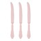 Smarty Had A Party Pink Baroque Disposable Plastic Dinner Knives, 480PK 8320-PNK-CASE - alternate 6