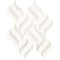 Daltile Eclessia Marble Natural Stone Wave Mosaic Polished, 11.40 SQFT Per Carton, 10PK DA96WAVEMSPL - alternate 5