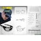 Mechanix Wear Type-X, Safety Glasses, Anti-Fog & Anti-Scratch, Amber Lens, Black Frame, Full-Frame VXF-30AF-PU - alternate 2